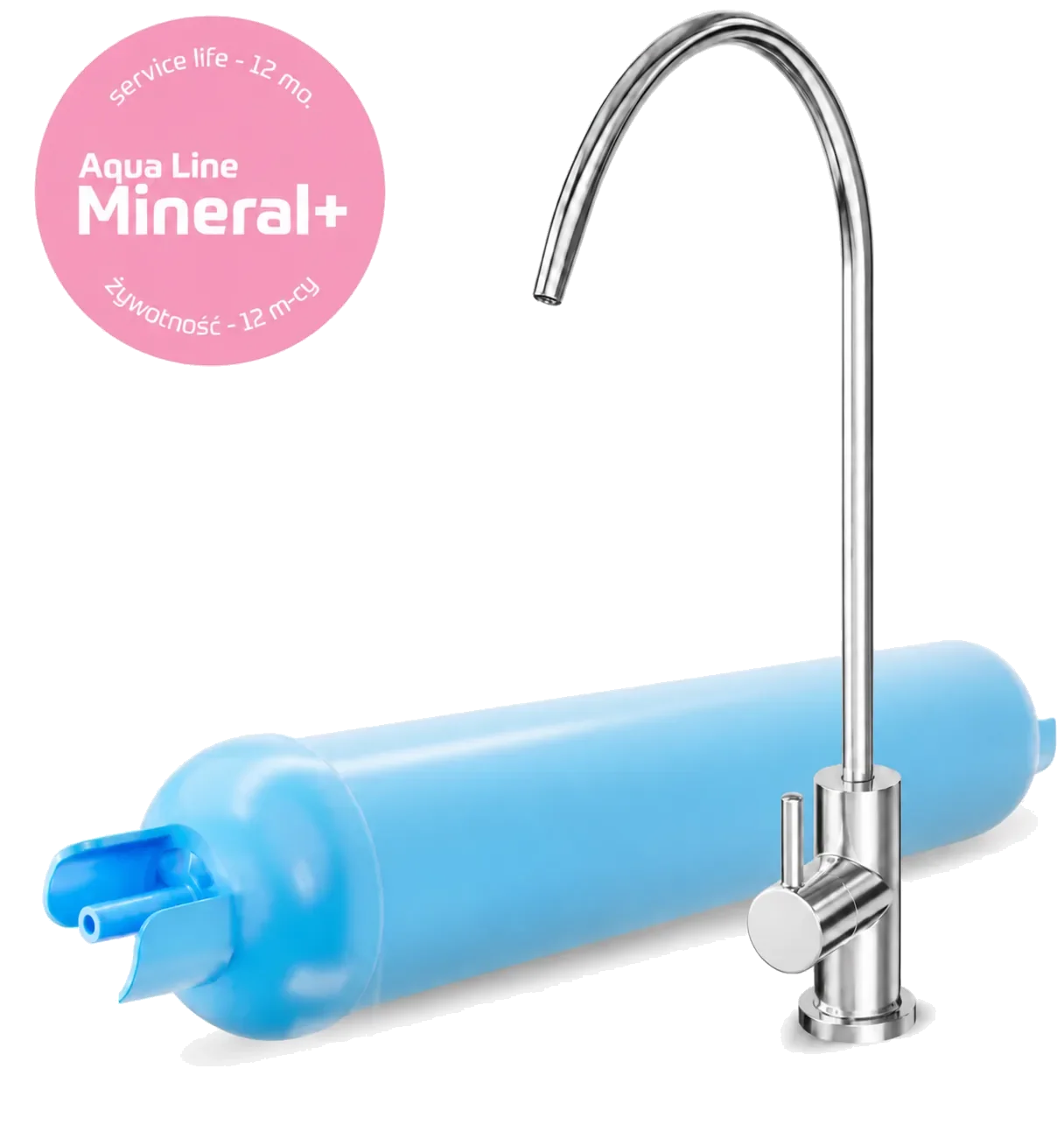 Dwustopniowy filtr podzlewowy USTM AQUA 2 EMI