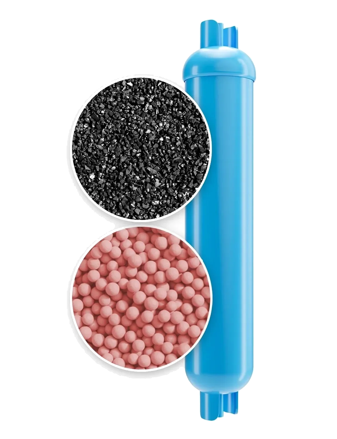 Przekrój i budowa wkładu wymiennego Aqua Line Mineral+